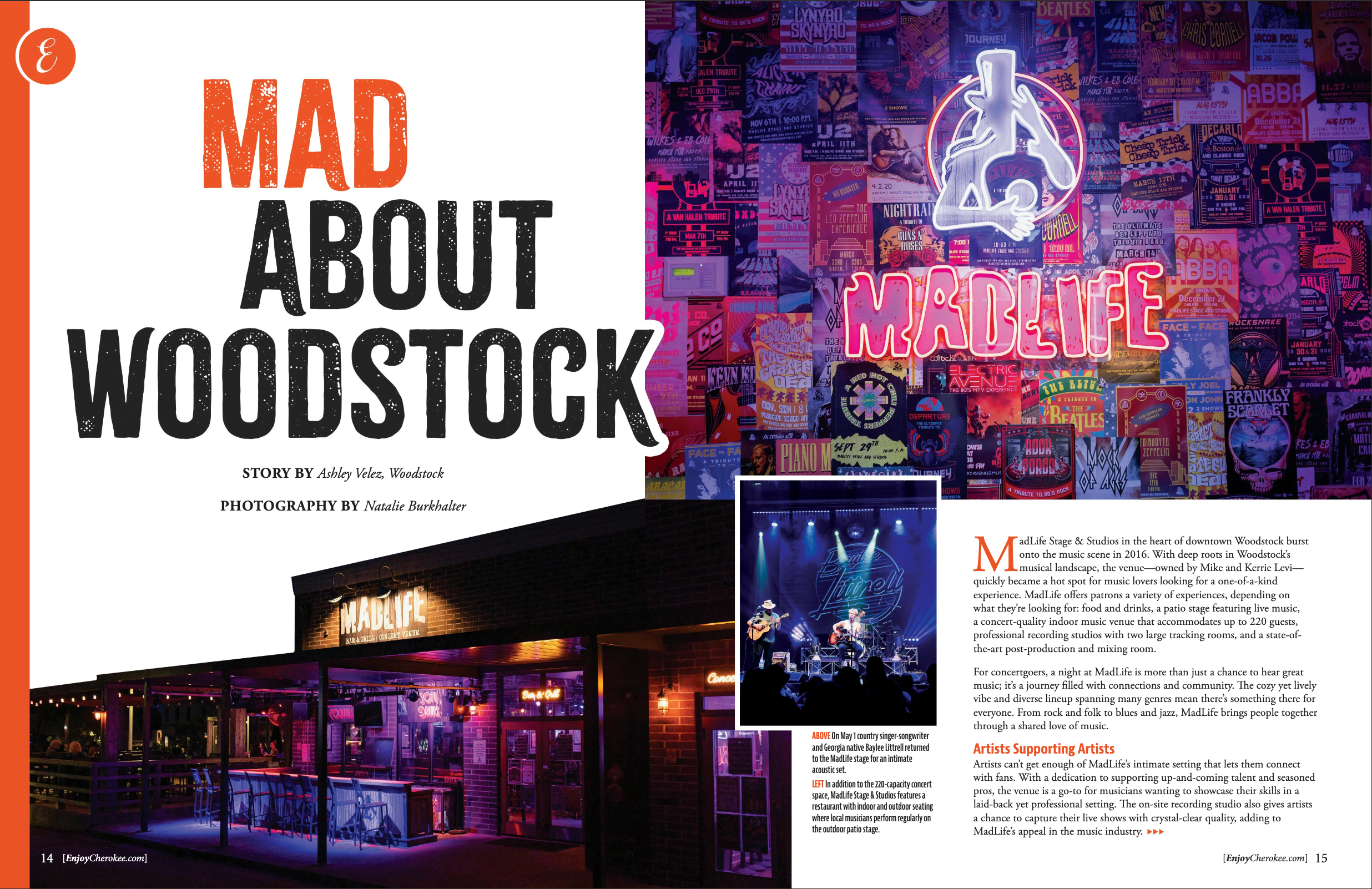 Enjoy Cherokee, Mad About Woodstock